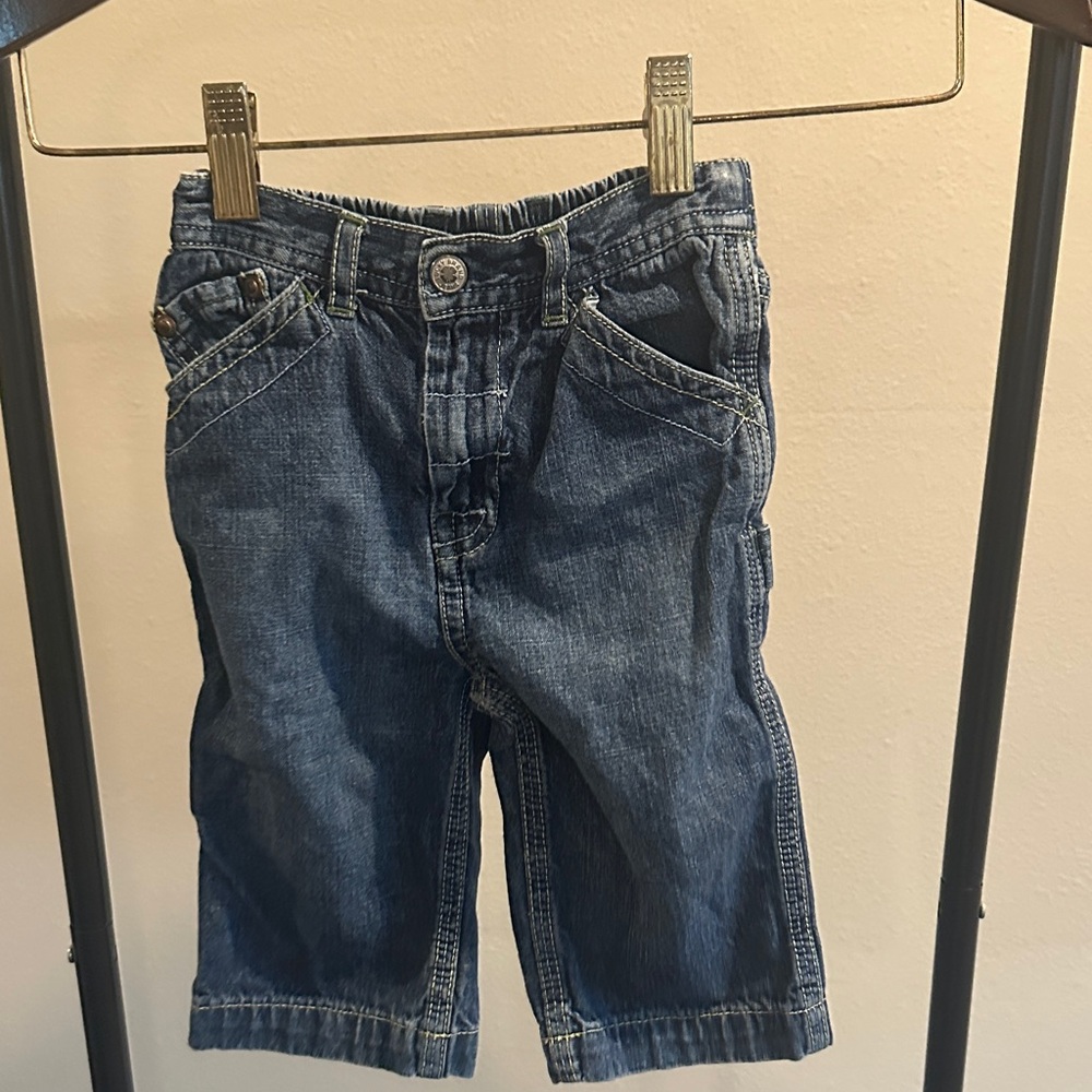Baby Blue Denim Cargo Lucky Jeans 18 months